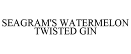 SEAGRAM'S WATERMELON TWISTED GIN