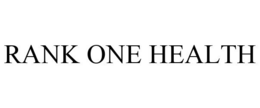 RANK ONE HEALTH