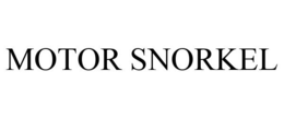 MOTOR SNORKEL