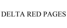 DELTA RED PAGES