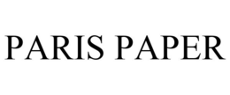 PARIS PAPER