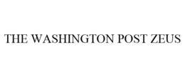 THE WASHINGTON POST ZEUS