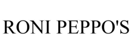 RONI PEPPO'S