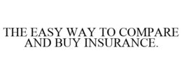 THE EASY WAY TO COMPARE AND BUY INSURANCE.
