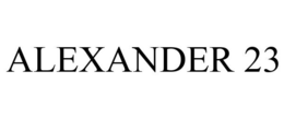 ALEXANDER 23