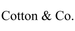 COTTON & CO.