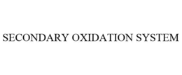 SECONDARY OXIDATION SYSTEM