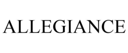 ALLEGIANCE