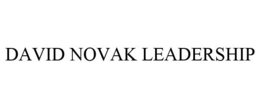 DAVID NOVAK LEADERSHIP