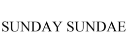 SUNDAY SUNDAE