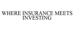 WHERE INSURANCE MEETS INVESTING