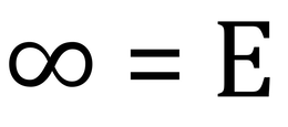 = E