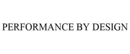 PERFORMANCE BY DESIGN