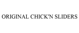 ORIGINAL CHICK'N SLIDERS
