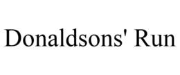 DONALDSONS' RUN