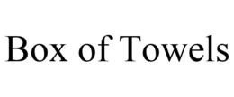 BOX OF TOWELS