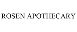 ROSEN APOTHECARY