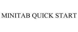MINITAB QUICK START