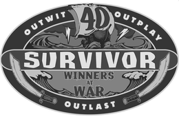 SURVIVOR OUTWIT OUTPLAY OUTLAST 40 WINNERS AT WAR trademark