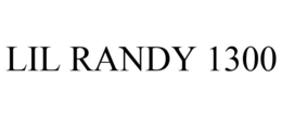 LIL RANDY 1300