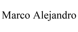 MARCO ALEJANDRO