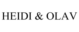 HEIDI & OLAV