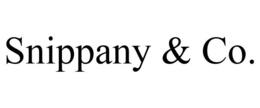 SNIPPANY & CO.