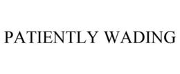 PATIENTLY WADING