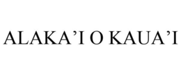 ALAKA'I O KAUA'I
