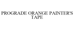 PROGRADE ORANGE PAINTER'S TAPE