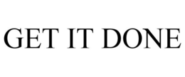 GET IT DONE