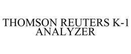 THOMSON REUTERS K-1 ANALYZER