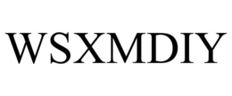WSXMDIY