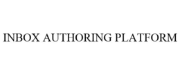 INBOX AUTHORING PLATFORM