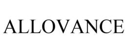 ALLOVANCE