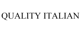 QUALITY ITALIAN
