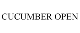 CUCUMBER OPEN