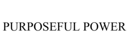 PURPOSEFUL POWER