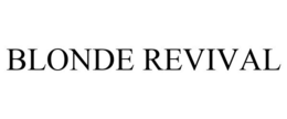 BLONDE REVIVAL