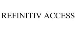 REFINITIV ACCESS