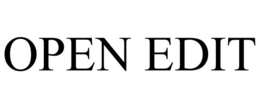 OPEN EDIT