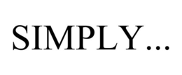 SIMPLY...