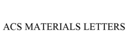 ACS MATERIALS LETTERS