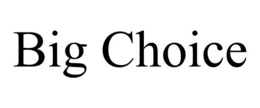 BIG CHOICE