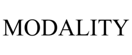 MODALITY