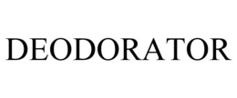 DEODORATOR