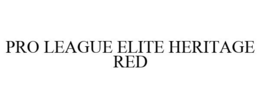 PRO LEAGUE ELITE HERITAGE RED