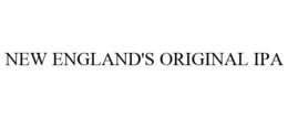NEW ENGLAND'S ORIGINAL IPA