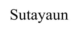 SUTAYAUN