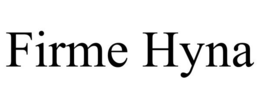 FIRME HYNA